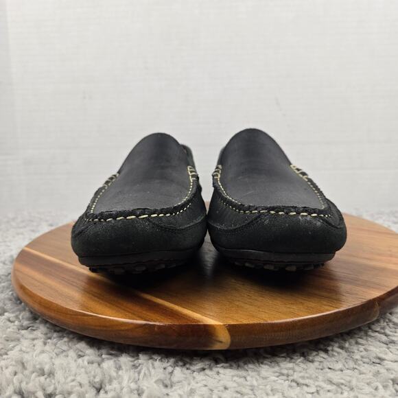 Allen Edmonds Mens 11.5D Interstate 90 Black Leather Casual Driving Moc Loafer main image 4